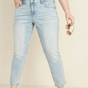 Old navy power slim straight high rise jeans